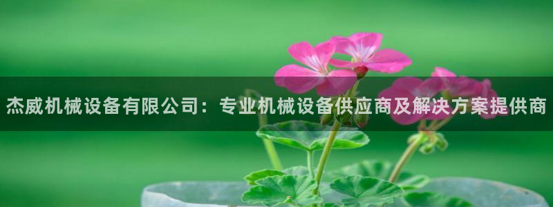 金年会体育平台连接下载app：杰威机械设备有限公司：专业机械设备供应商及解决方案提供商